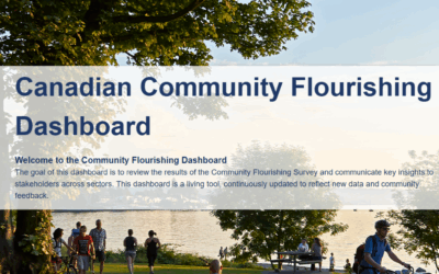 New Dashboard Tracks Community Flourishing in Canada